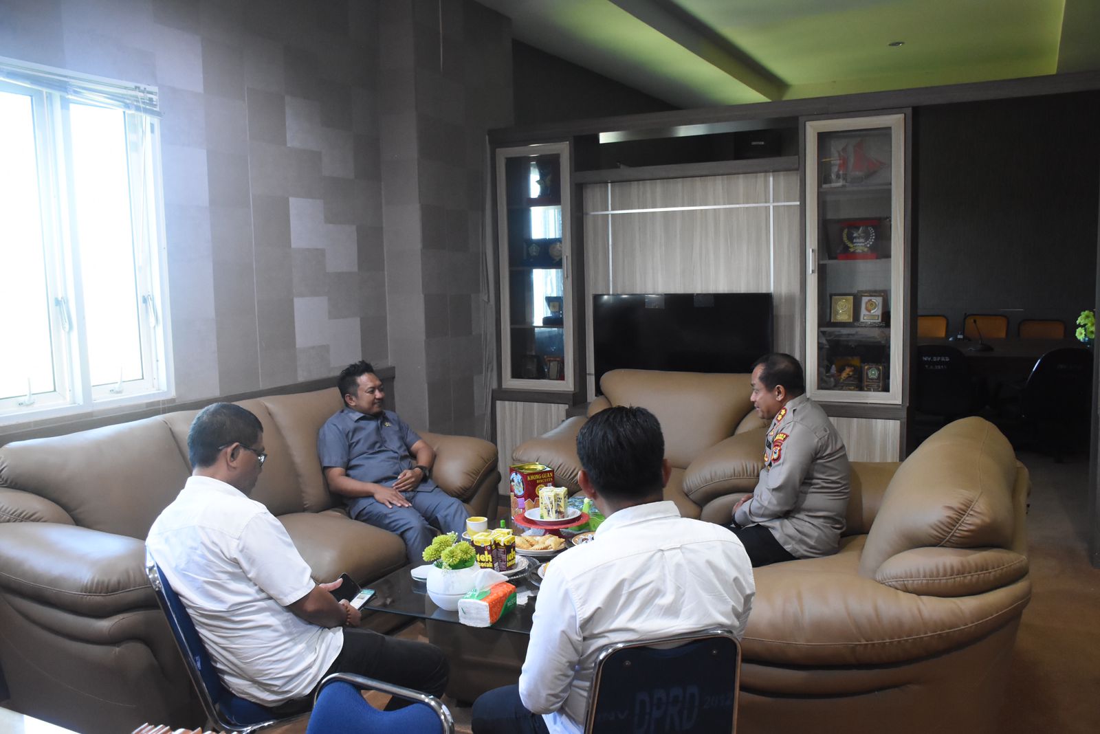 Awali Tugas Sebagai Kapolres Bulukumba, AKBP Supriyanto Silaturahmi Ke Forkopimda