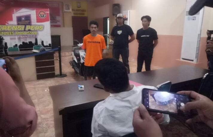 Viral Di Medsos, Pelaku Pencurian Toko di Makassar Kini Diamankan Jatanras Polrestabes