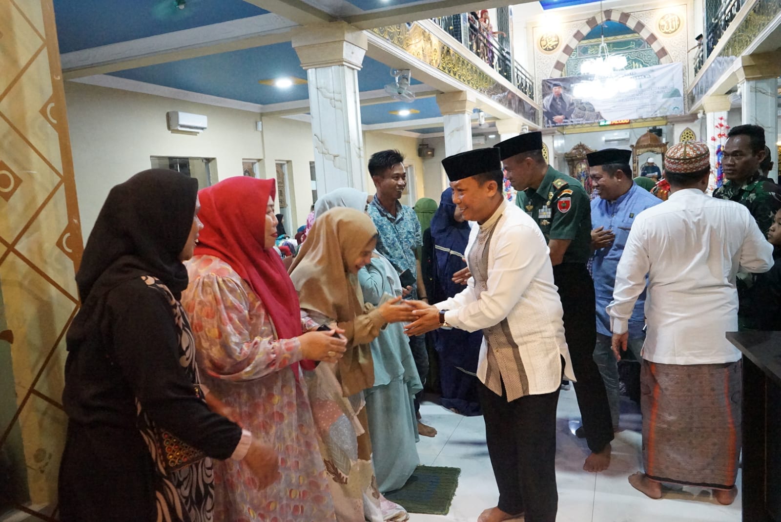 Pesan Camat Tallo, Saat Hadiri Maulid Nabi Muhammad Saw di Mesjid Awaluddin
