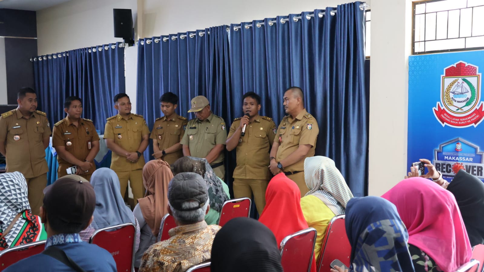 Camat Biringkanaya, Terima Kunjungan Silaturahim Plt Kepala Dinas Ketahanan Pangan kota Makassar