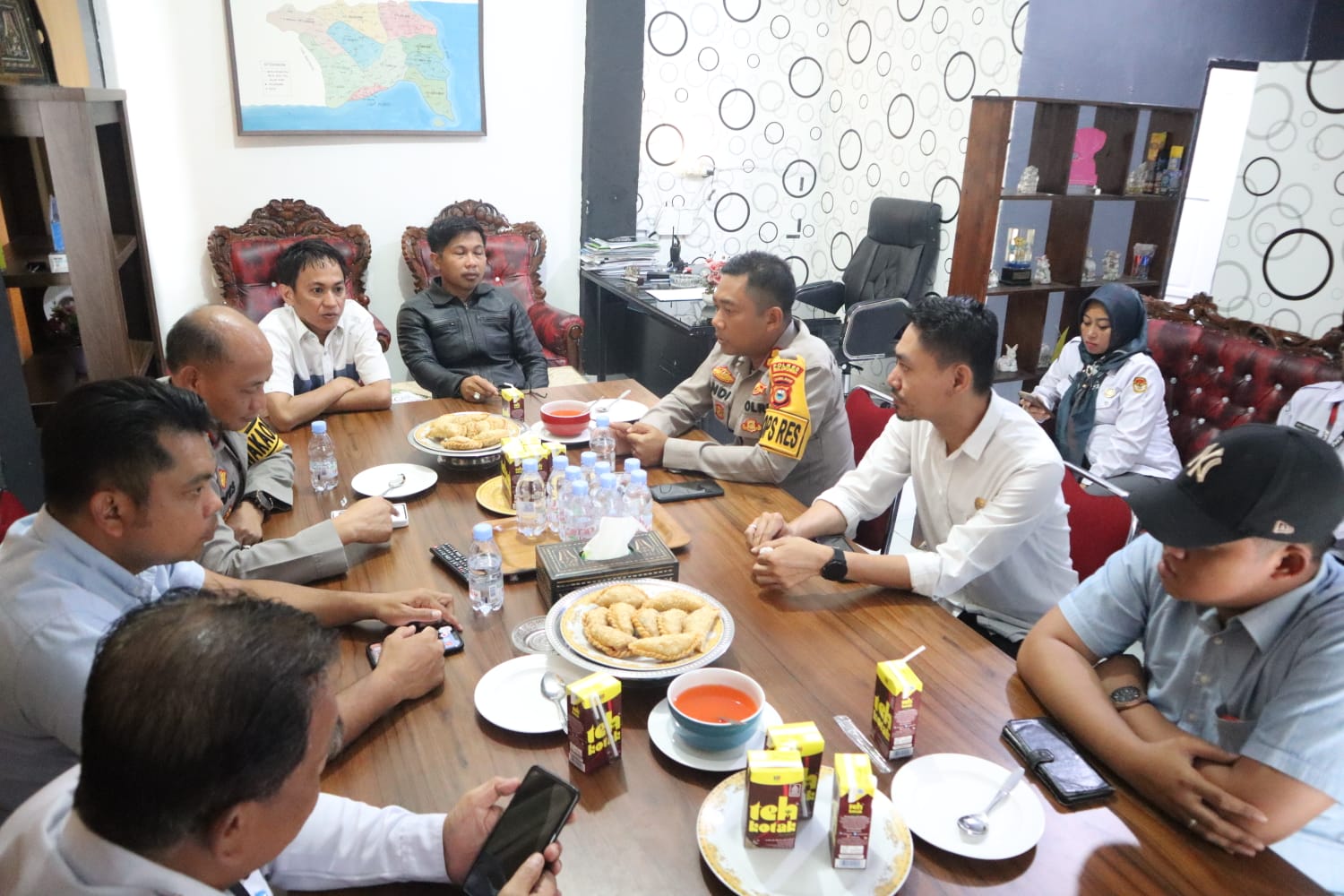 Kapolres Bulukumba Kunjungi Kantor KPUD Bulukumba, Ini Yang Dibahas