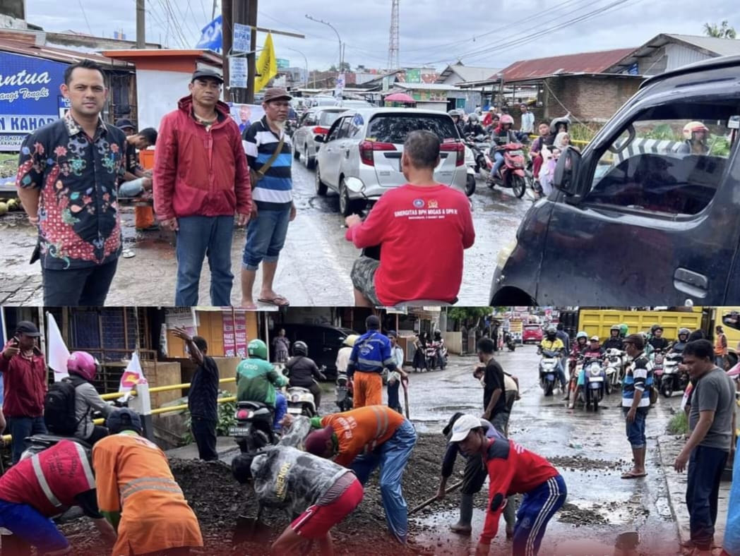 Respon Cepat Aduan Warga, Camat Manggala Instruksikan Penanganan Kemacetan Pasar Antang