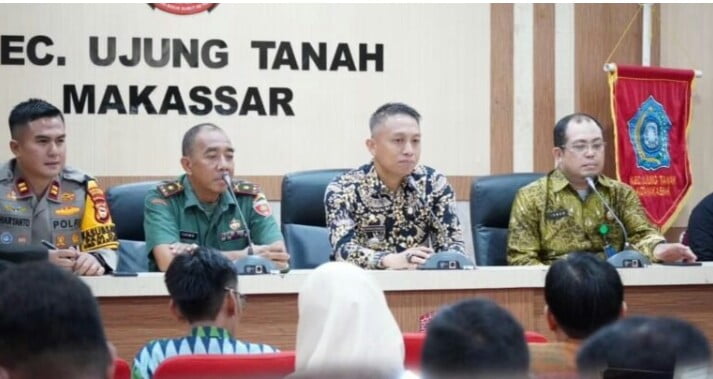 Amanda Syahwaldi S.STP, MM, Pimpin Rakor Dan Perkenalkan Pejabat Baru di Lingkup Kecamatan Ujung Tanah
